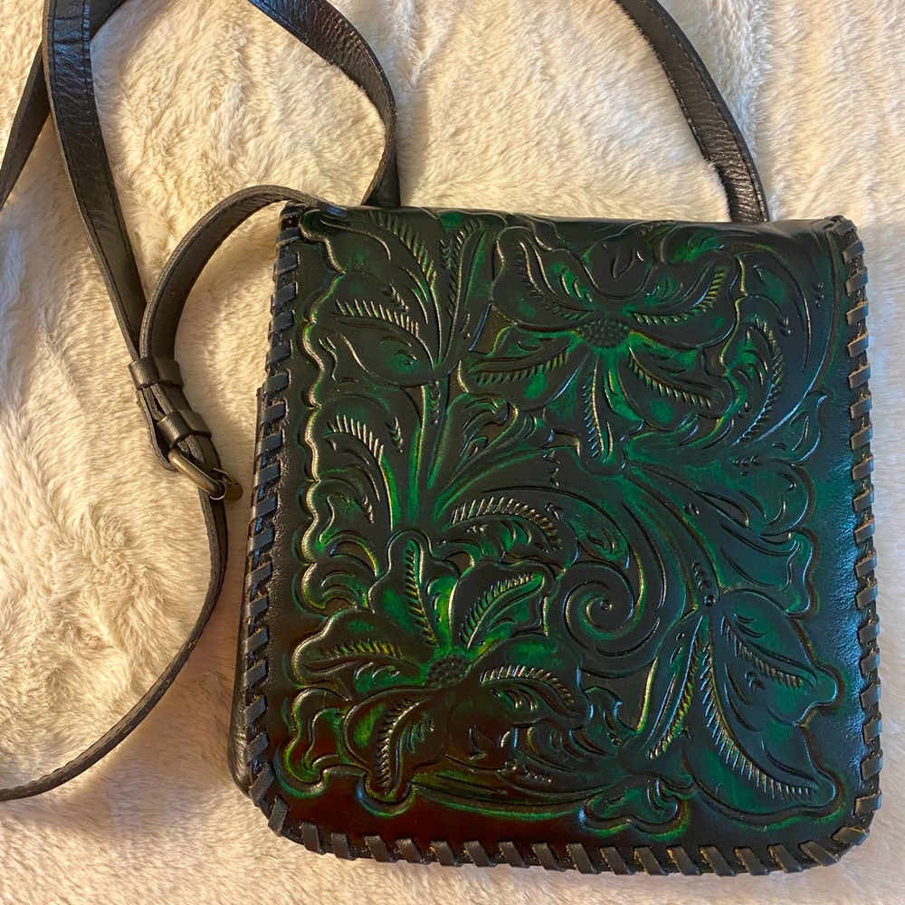 Patricia Nash Leather Crossbody bag
